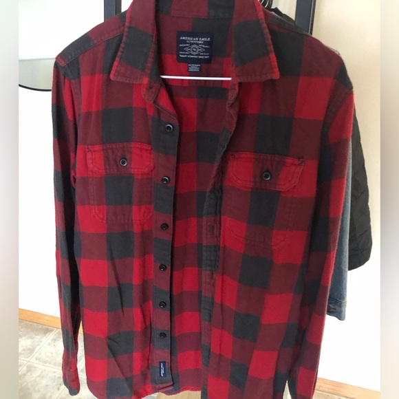 Men’s button-down flannel - Picture 1 of 2